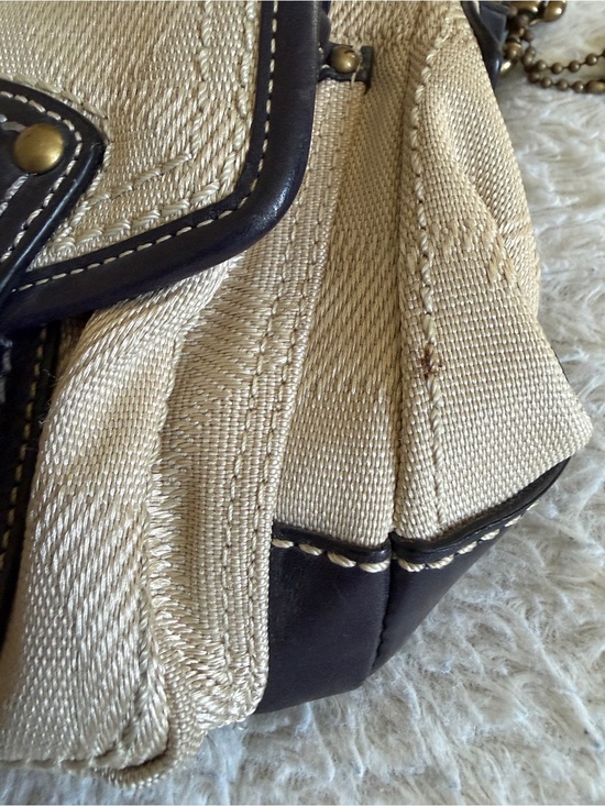 Authentic Vintage Y2K Coach Legacy Signature Jacquard Double 